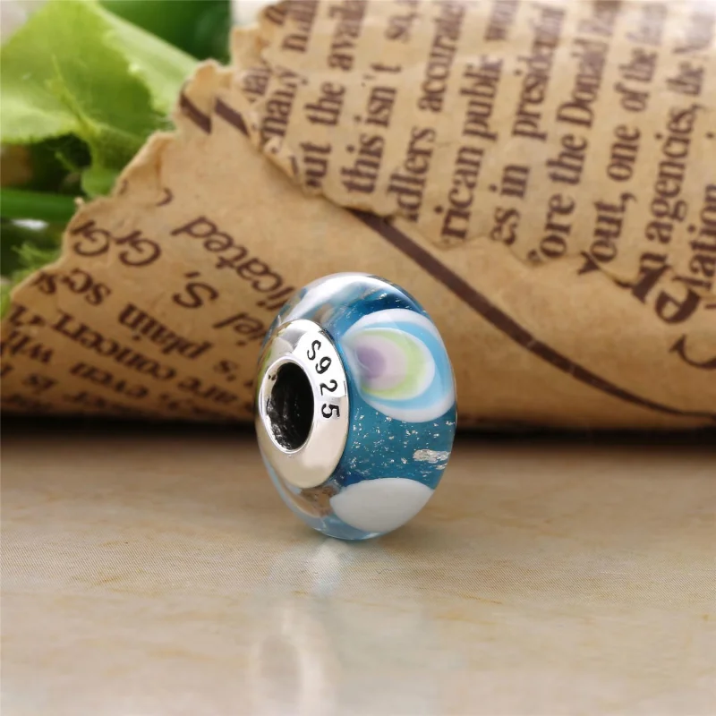 (Bild für) PANDORA Schillernder Regenbogen-Charm, Muranoglas - 797013 - Ansicht 2
