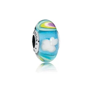 (Bild für) PANDORA Schillernder Regenbogen-Charm, Muranoglas - 797013