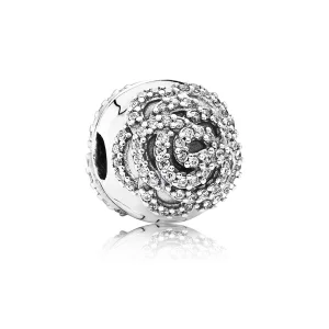 (Bild für) PANDORA Schimmernder Rosenclip - 791529CZ