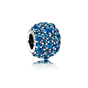 (Bild für) PANDORA Schimmernder Tröpfchen-Charm, London Blue Crystal - 791755NLB