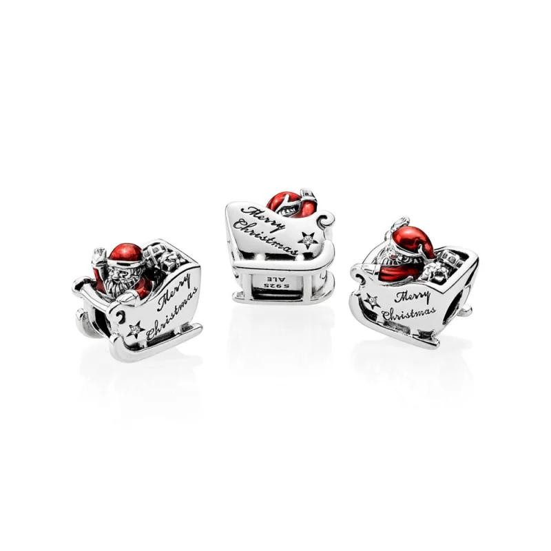 (Bild für) PANDORA Schlitten-Weihnachtsanhänger - 792004cz - Ansicht 4