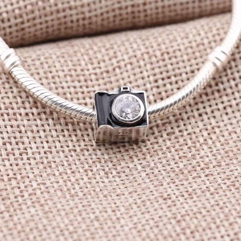 (Bild für) PANDORA Sentimental Snapshots Charm - 791709CZ - Ansicht 2