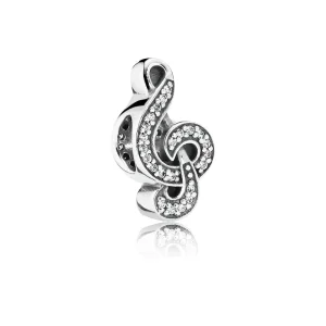 (Bild für) PANDORA süßer Musik-Charm - 791381cz