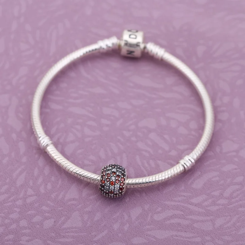 (Bild für) PANDORA Shimmering Blossom, mehrfarbiger Cz-Charm - 791129CZ - Ansicht 2