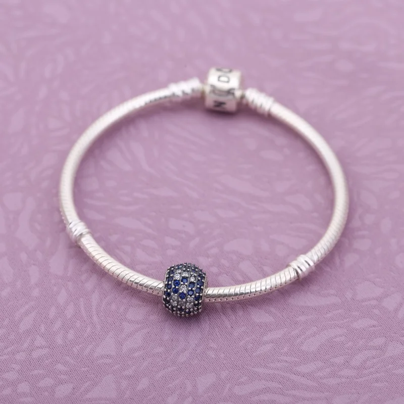 (Bild für) PANDORA Shimmering Blossom, mehrfarbiger Cz-Charm - 791129CZ - Ansicht 4