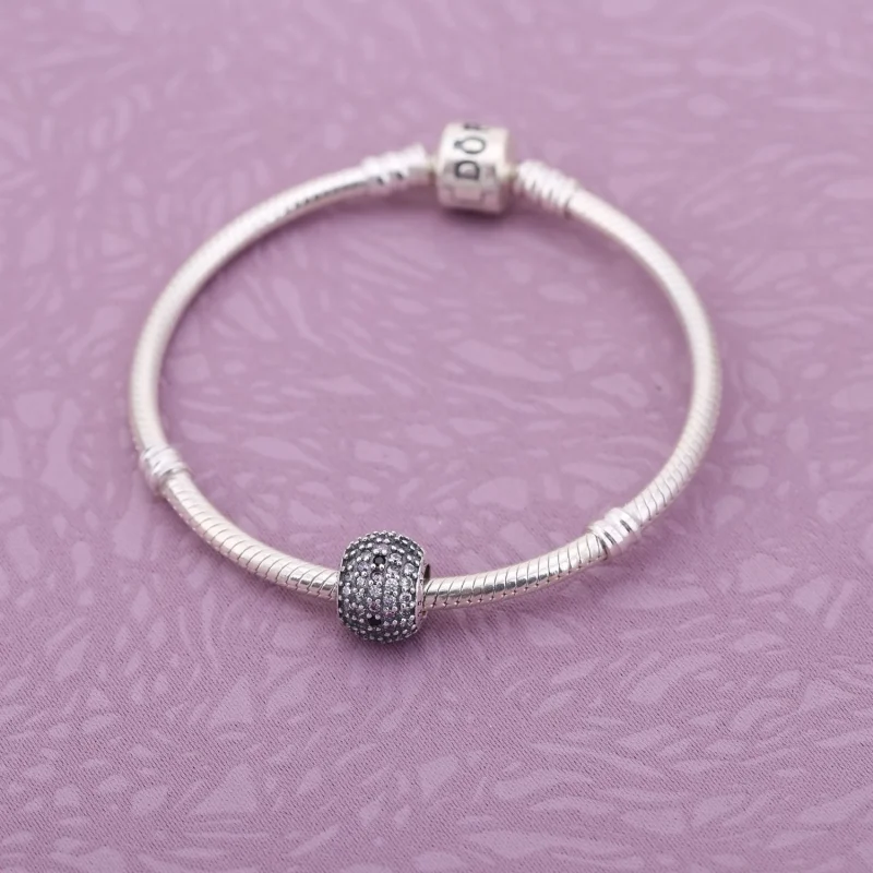 (Bild für) PANDORA Shimmering Blossom, mehrfarbiger Cz-Charm - 791129CZ - Ansicht 5