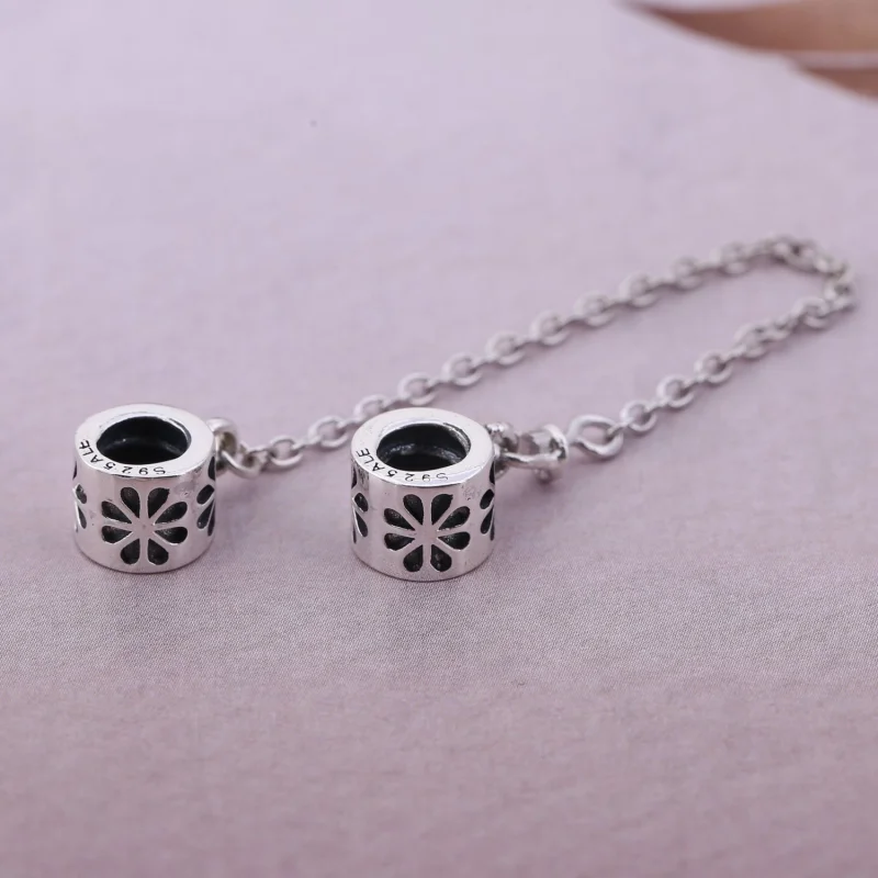(Bild für) PANDORA Sicherheitskette mit Blumenmuster - 790385 - Ansicht 2