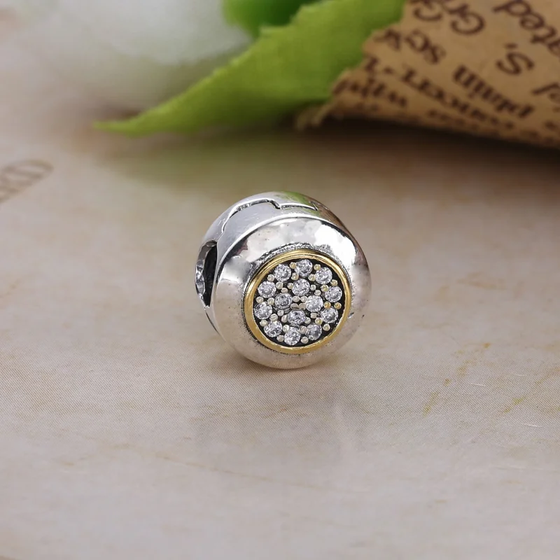 (Bild für) PANDORA Signature Clear CZ Clip - 796229CZ - Ansicht 2