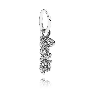 (Bild für) PANDORA Signature of Love, Anhänger mit klarem Cz-Anhänger - 791428cz