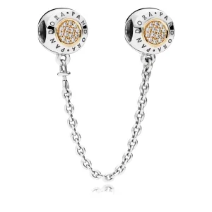 (Bild für) PANDORA Signature Sicherheitskette, klare CZ - 796269CZ
