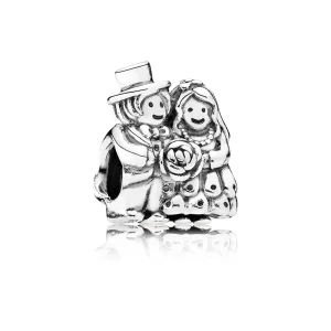 (Bild für) PANDORA Silber-Braut-Bräutigam-Charm 791116 - 791116
