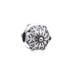 (Bild für) Pandora-Silber-Schneeflocken-Clip-Charm - 791232A