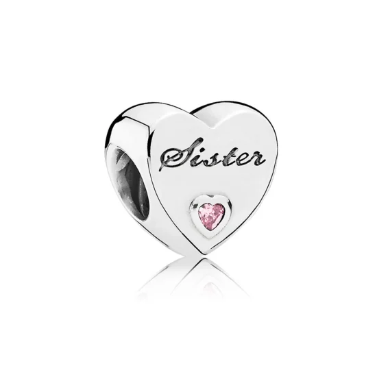 (Bild für) PANDORA Sister's Love Charm - 791946PCZ