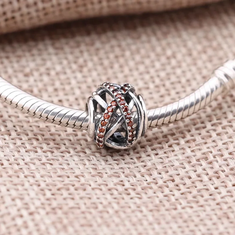 (Bild für) PANDORA Sparkling Galaxy Openwork-Charm - 791388CZ - Ansicht 4