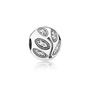 (Bild für) PANDORA Sparkling Leaves Clip - 791416CZ