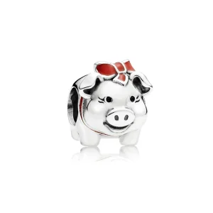 (Bild für) PANDORA Sparschwein-Charm - 791809ENMX
