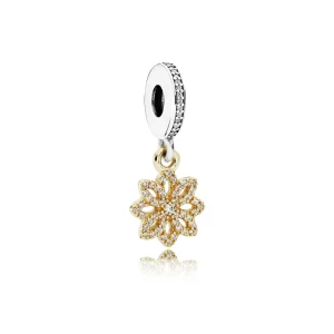 (Bild für) PANDORA Spitzen-Botanique-Anhänger-Charm - 791757CZ