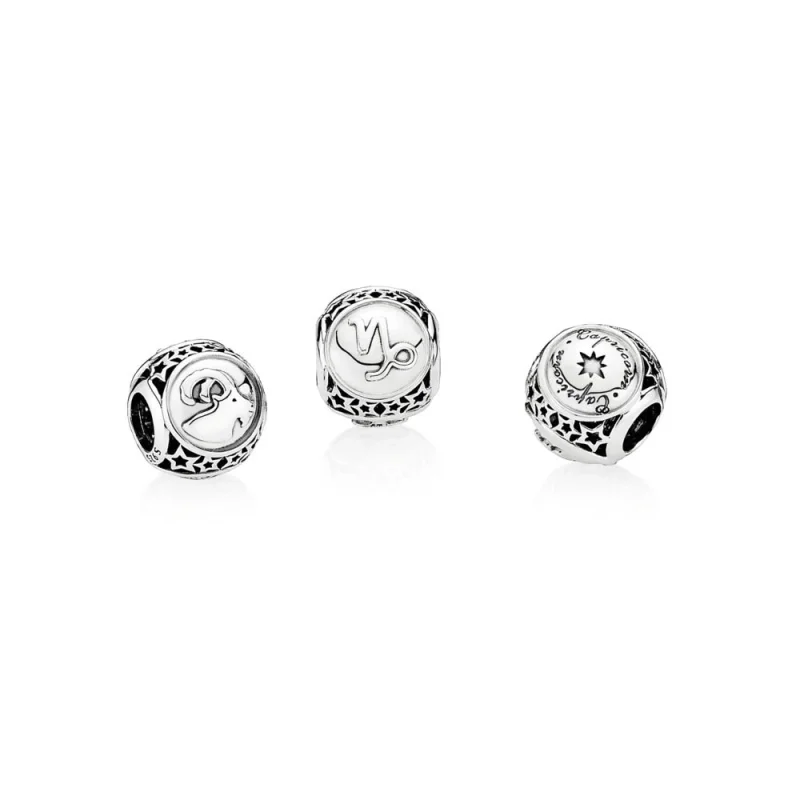 (Bild für) PANDORA Steinbock-Horoskop-Charm - 791945 - Ansicht 2