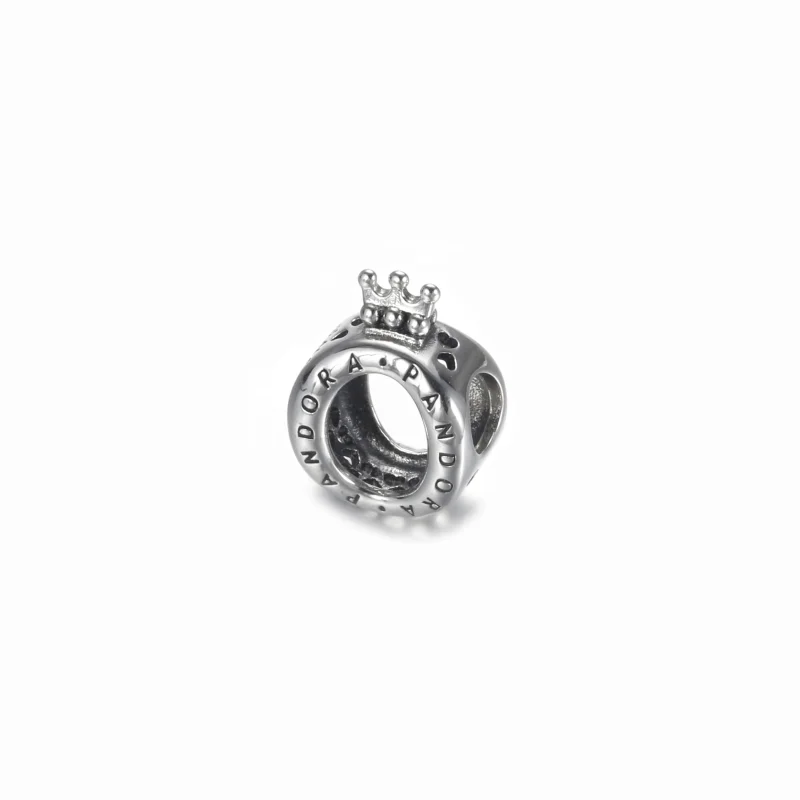 (Bild für) PANDORA Sterling Silber „O“-Kronen-Charm - 797401 - Ansicht 2
