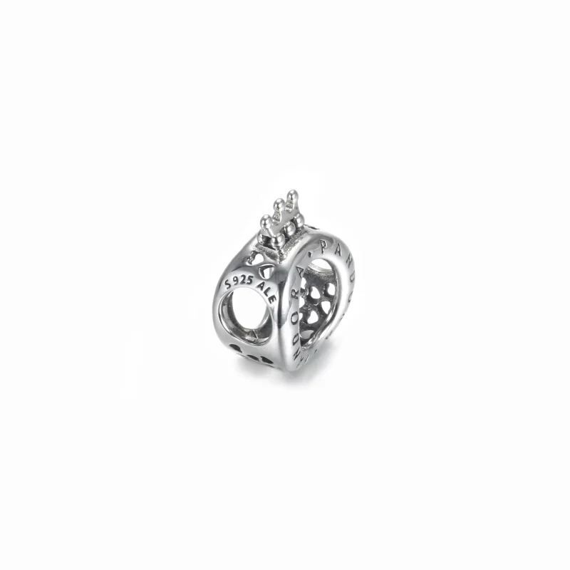 (Bild für) PANDORA Sterling Silber „O“-Kronen-Charm - 797401 - Ansicht 5