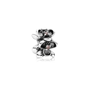 (Bild für) PANDORA Stiefmütterchen Blumen Charm Spacer,Pandora Blumen Spacer - 790861TCZ