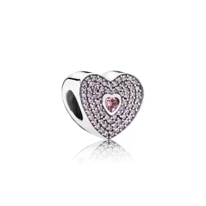 (Bild für) PANDORA Sweet Heart Charm - 791555CZS