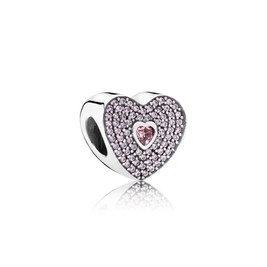 (Bild für) PANDORA Sweet Heart Charm - 791555CZS