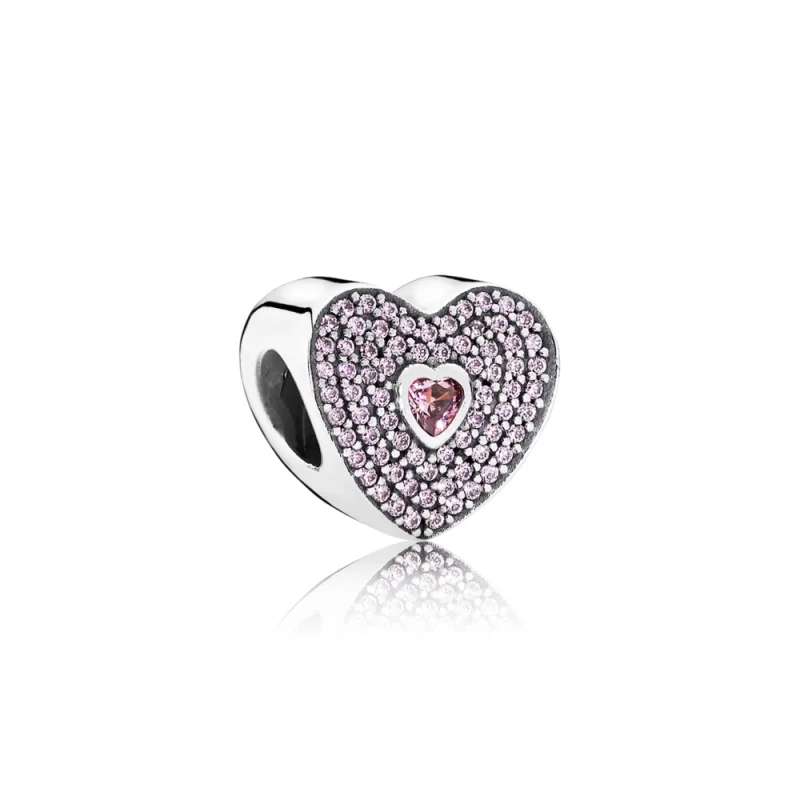 (Bild für) PANDORA Sweet Heart Charm - 791555CZS