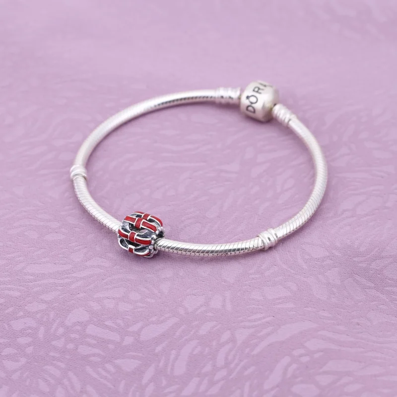 (Bild für) PANDORA Sweet Sentiments Openwork Charm - 791778en40 - Ansicht 3
