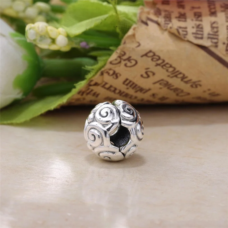 (Bild für) PANDORA Swirl Dots Clip - 790161 - Ansicht 3