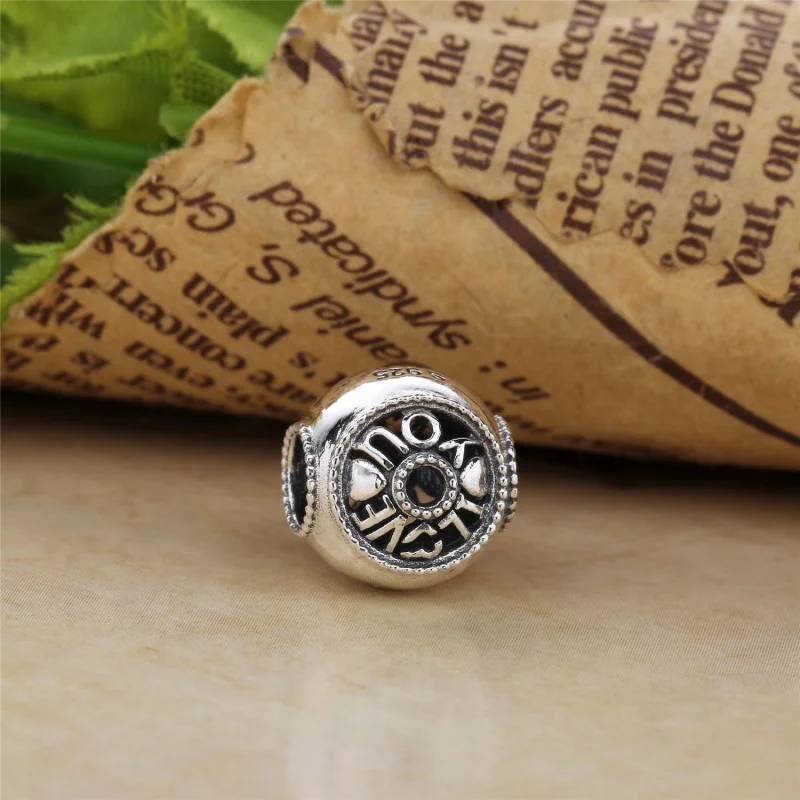 (Bild für) PANDORA Talk About Love Charm - 796601 - Ansicht 3