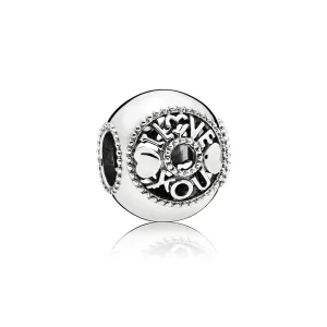 (Bild für) PANDORA Talk About Love Charm - 796601