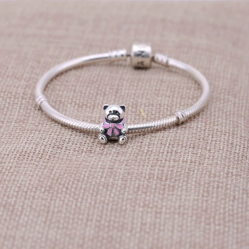 (Bild für) PANDORA Teddybär-Charm - 791124EN24 - Ansicht 2