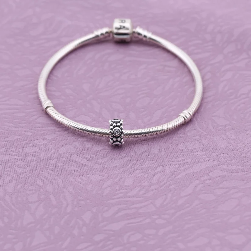 (Bild für) PANDORA The Circle Game Spacer - 791122CZ - Ansicht 2