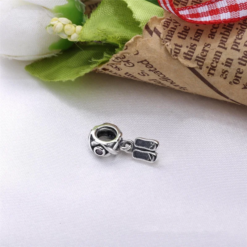(Bild für) PANDORA Tänzerschuhe Dangle, rosa cz - 790520PCZ - Ansicht 2