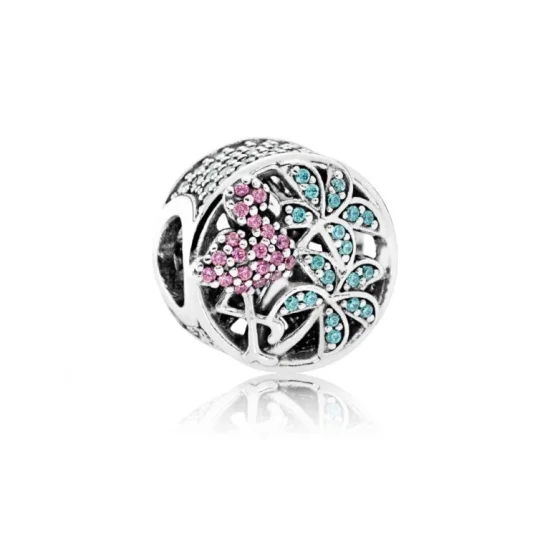 (Bild für) PANDORA Tropischer Flamingo-Charm - 792117CZS