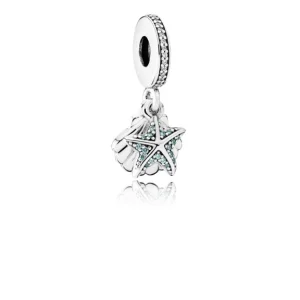 (Bild für) PANDORA Tropischer Seestern- und Muschelanhänger-Charm - 792076CZF