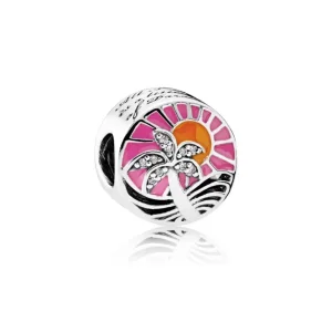 (Bild für) PANDORA Tropischer Sonnenuntergang-Charm - 792116ENMX