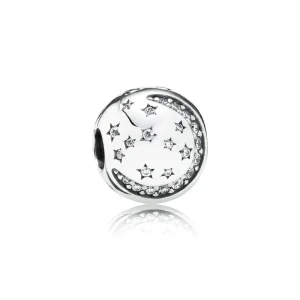 (Bild für) PANDORA Twinkling Night Clip - 791386CZ