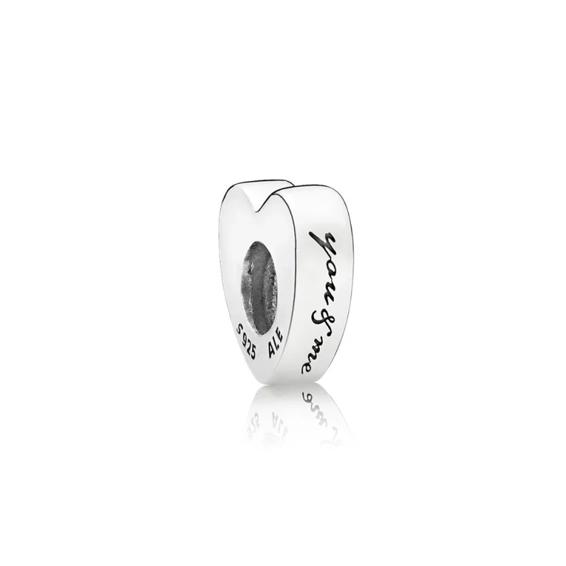 (Bild für) PANDORA Two Hearts Spacer, klare CZ - 796559CZR - Ansicht 2