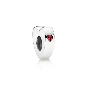 (Bild für) PANDORA Two Hearts Spacer, klare CZ - 796559CZR