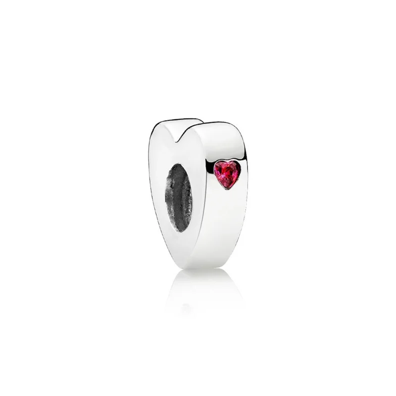 (Bild für) PANDORA Two Hearts Spacer, klare CZ - 796559CZR