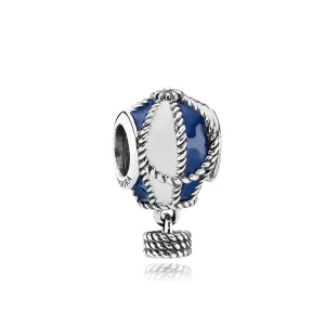 (Bild für) PANDORA Up and Away, blau-weißer Emaille-Anhänger - 791145ENMX