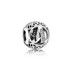 (Bild für) PANDORA Vintage Buchstabe A Charm - 791845cz