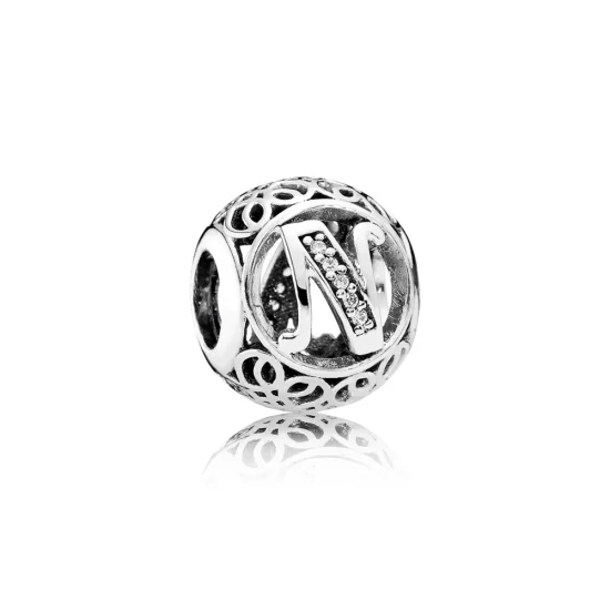 (Bild für) PANDORA Vintage Buchstabe N Charm - 791858cz