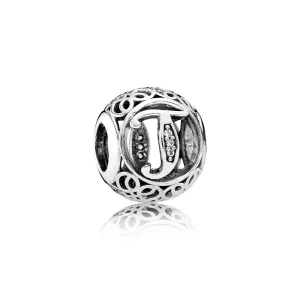 (Bild für) PANDORA Vintage Buchstabe T Charm - 791864cz