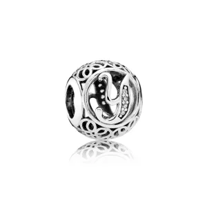 (Bild für) PANDORA Vintage Buchstabe Y Charm - 791869cz