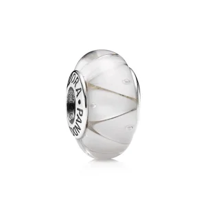 (Bild für) PANDORA Weiß aussehende Glasperle - 790921