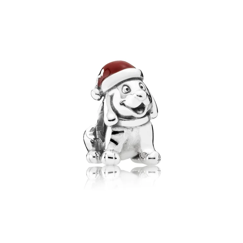 (Bild für) PANDORA Weihnachts-Welpen-Charm - 791769EN39