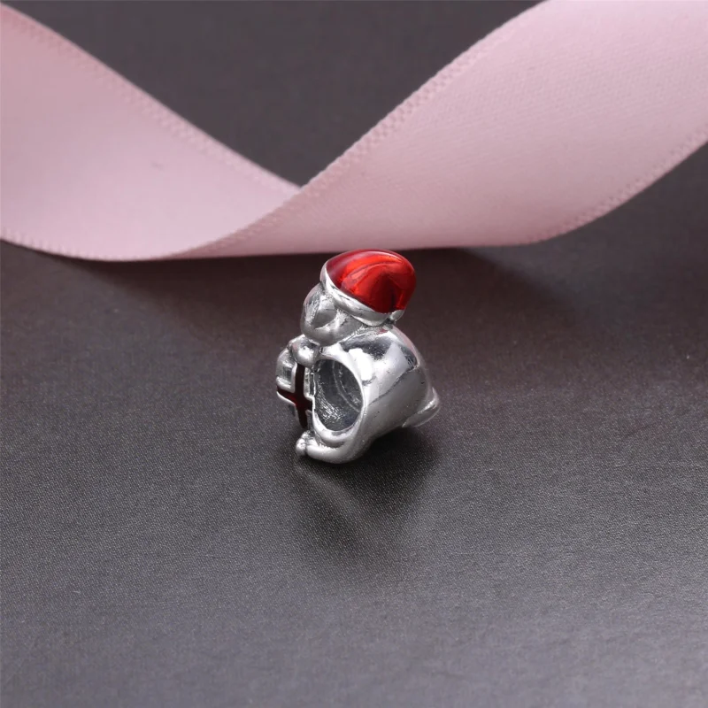 (Bild für) PANDORA Weihnachtskätzchen-Charm - 792007EN39 - Ansicht 3